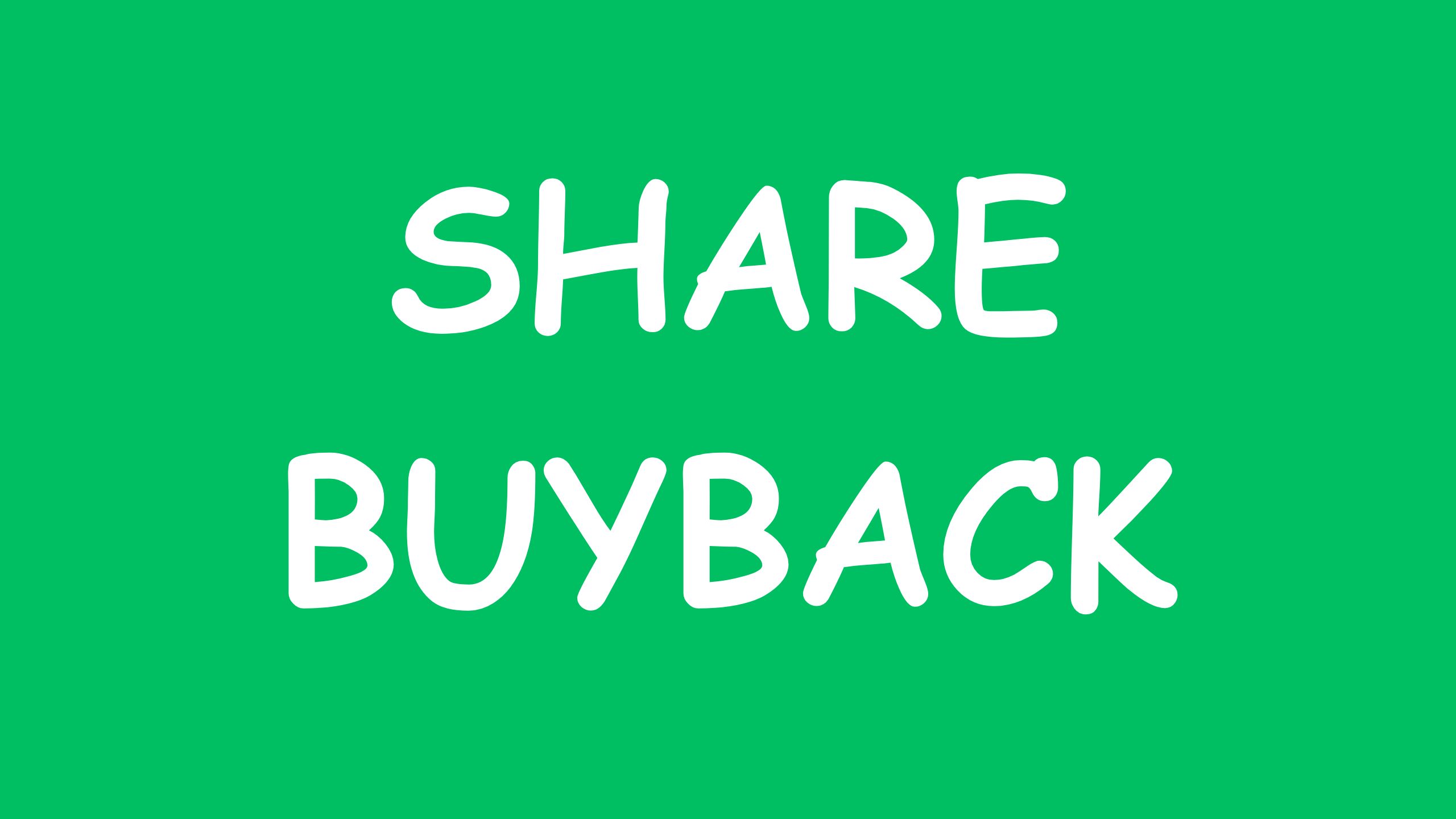 You are currently viewing What is a Share Buyback?